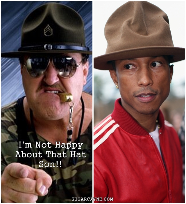 Pharrell Williams Parodies His Grammys Buffalo Hat In 'Hatty