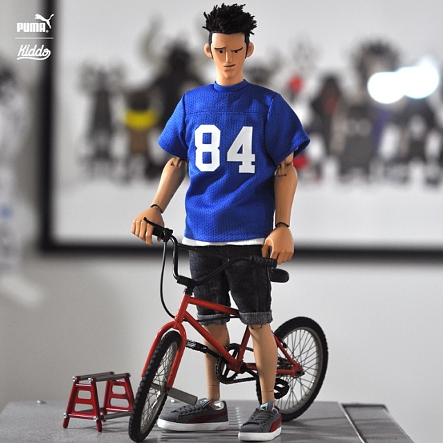 Toys Kiddo Kang Puma Suede 84 BMXer