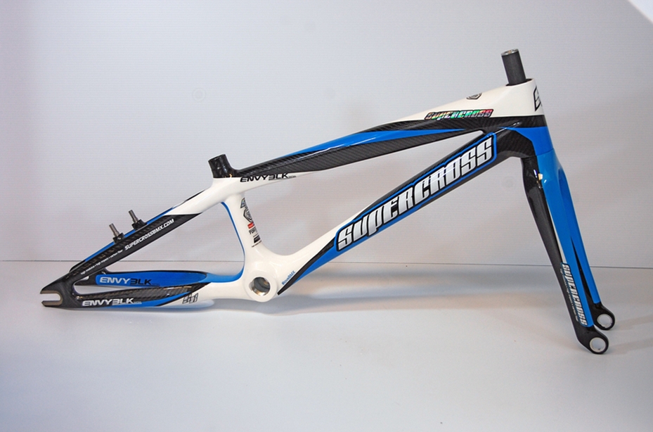 Supercross Envy BLK Carbon Fiber BMX Race Frame