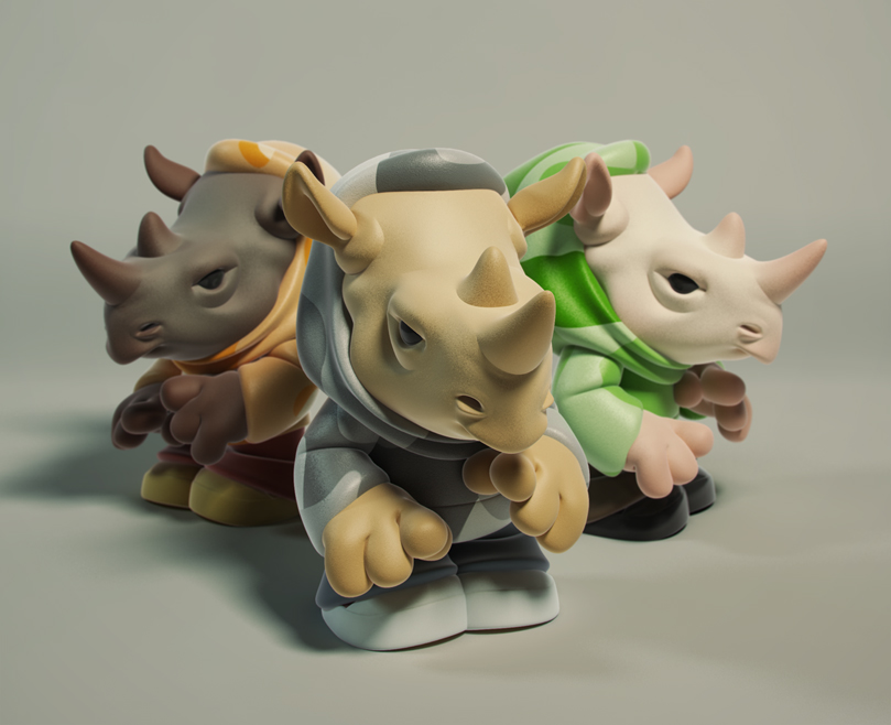 Shinbone, Urban Vinyl Rhino