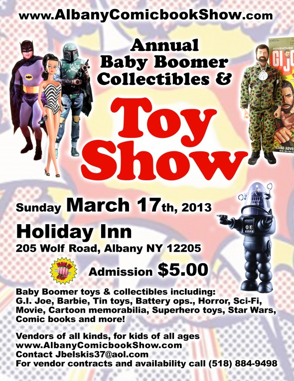 albany comic book show