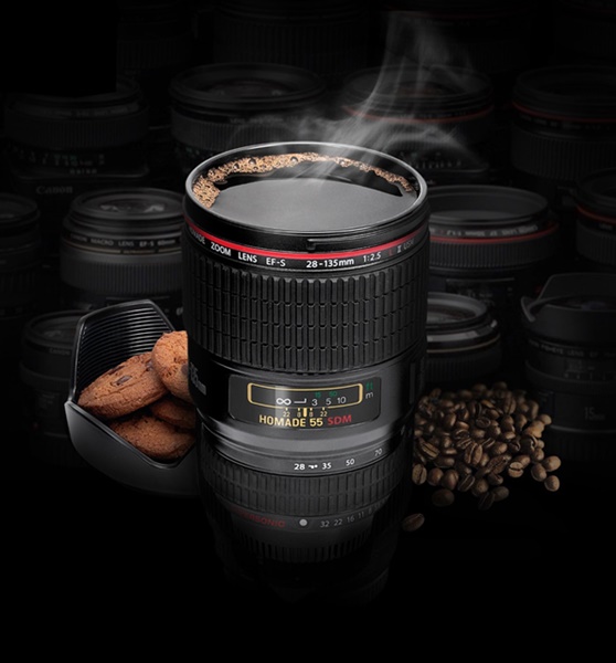 DSLR camera Lens, Cup