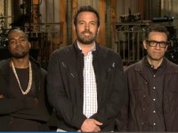 kanye west, ben affleck, snl