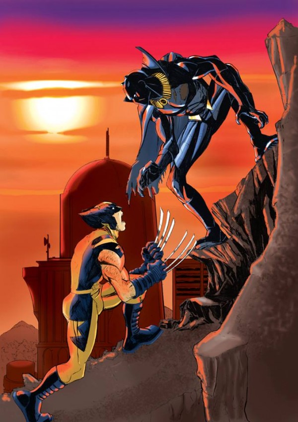 wolverine vs Black Panther