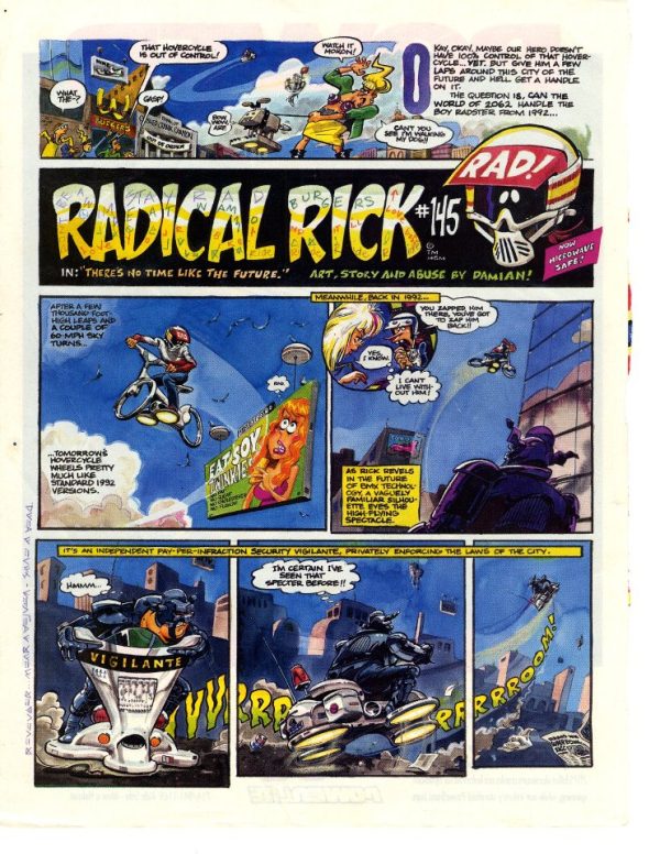 radical rick comic strip