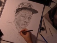 joey badass timelapse drawing