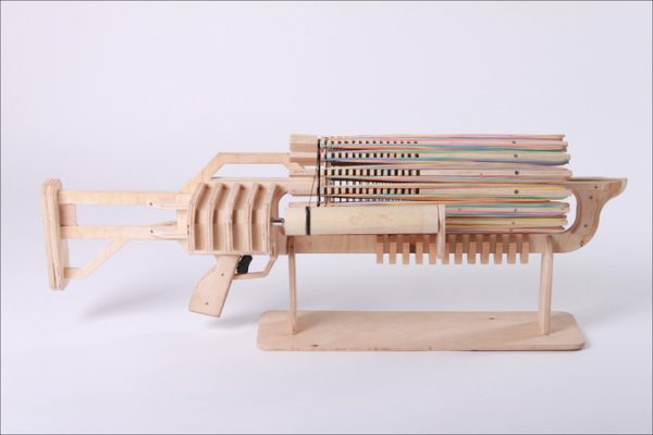 gatling rubber band gun