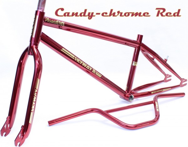 skyway candy chrome red