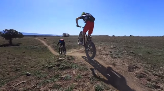 fat bike jump