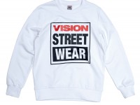 vision streetwear white tee shirt