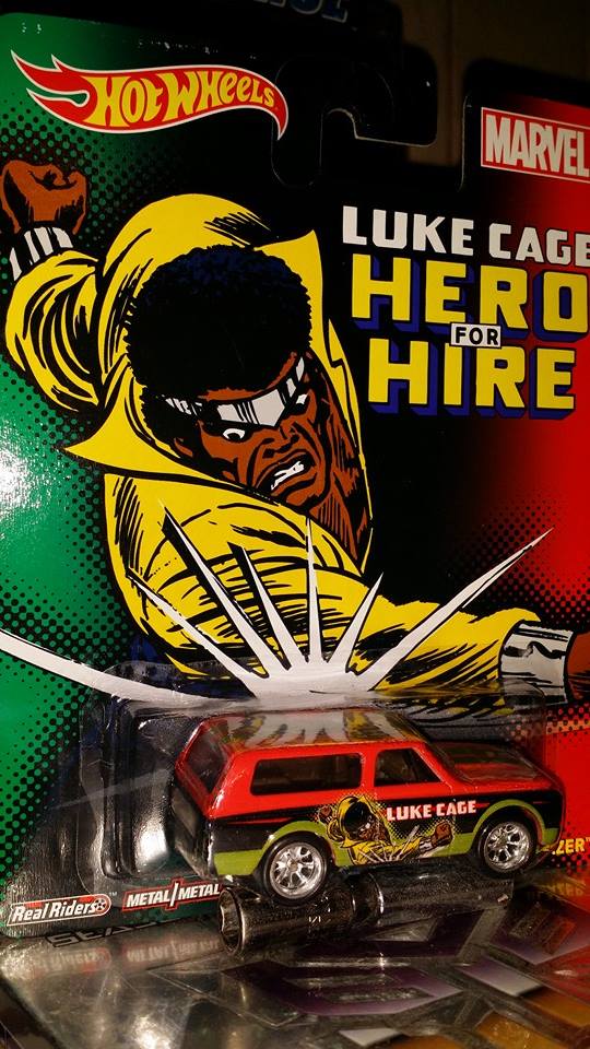 Luke cage hot wheels