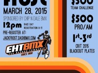 EHT BMX Jack Frost race