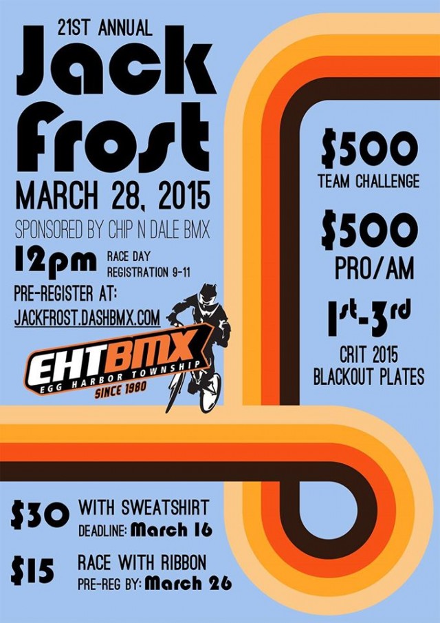 EHT BMX Jack Frost race