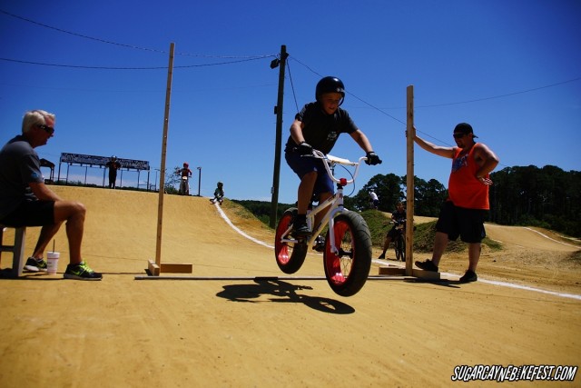 Fat bike bunny hop