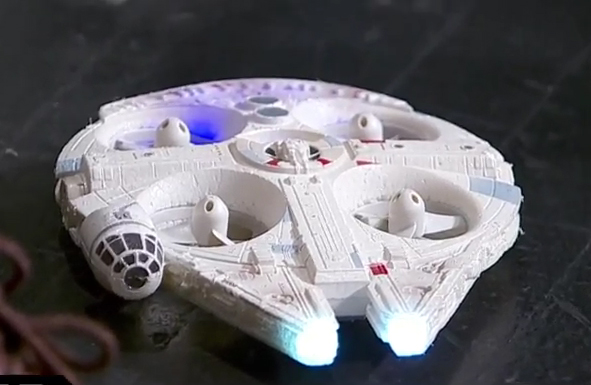 millennium-falcon drone