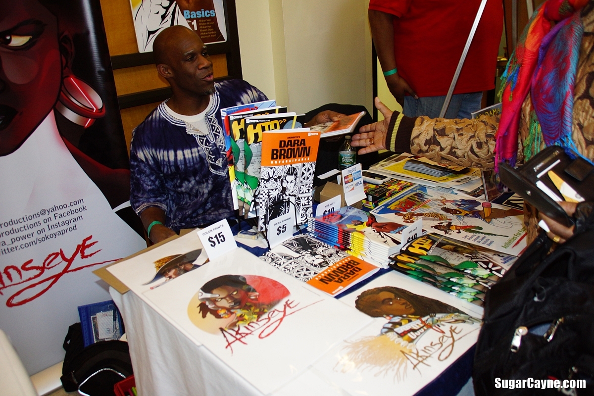 Akenseye Brown, Black Comic Book Festival (2)