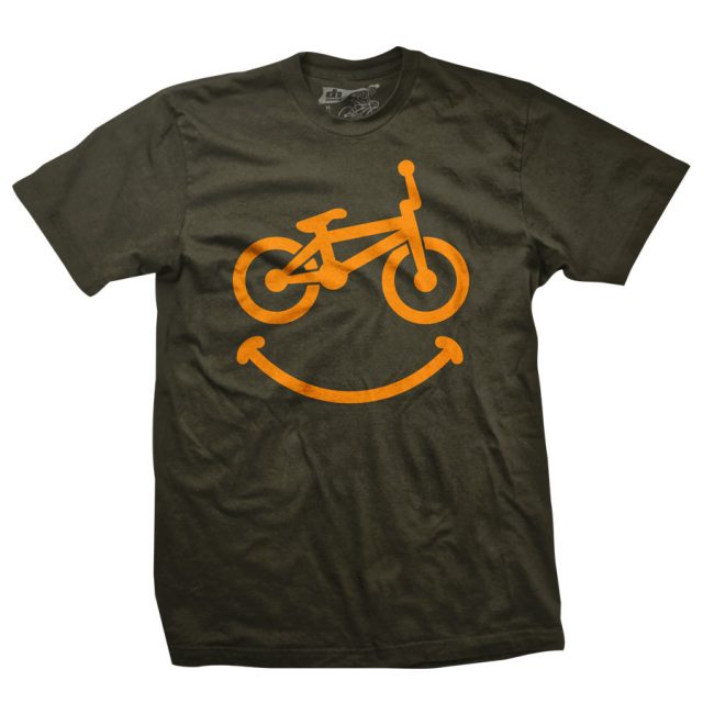 BMX-Smiley-shirt-Military-Green