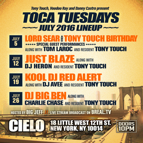 toca tuesdays