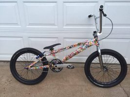 ghp g1 hydro dipped, bmx