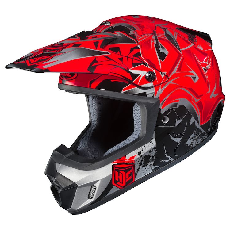 hjc graffed helmet