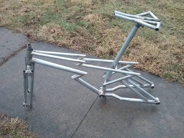 Marty Edan Zagmaster custom bmx frame