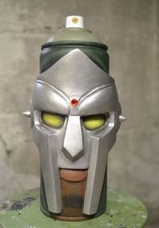 MF Doom, Spray can sculpture