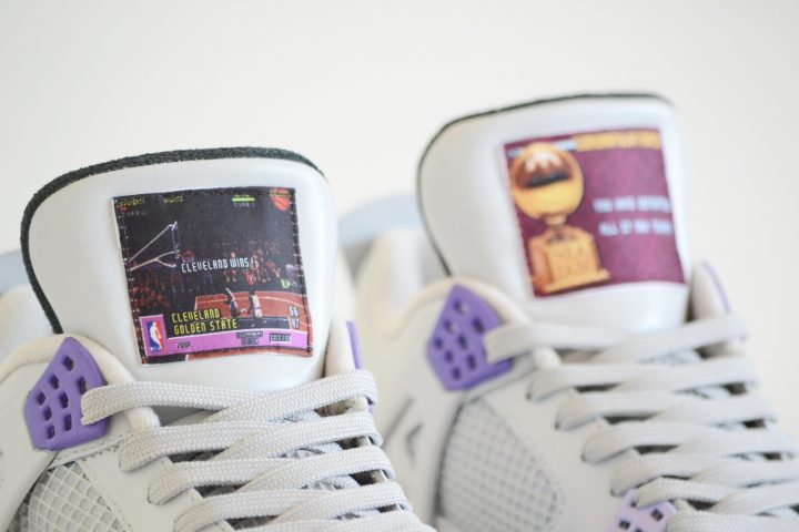 Air Jordan IV SNES US tounge