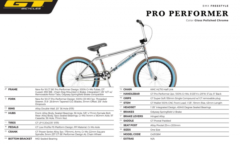 gt performer pro 26 2018