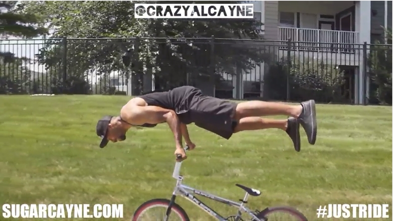 crazy al cayne, jumping curbs