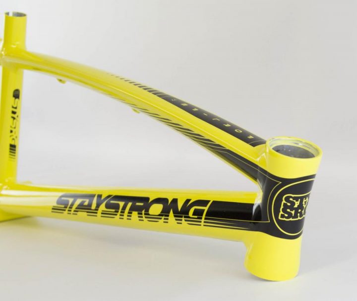 Stay Strong for life bmx Yellow