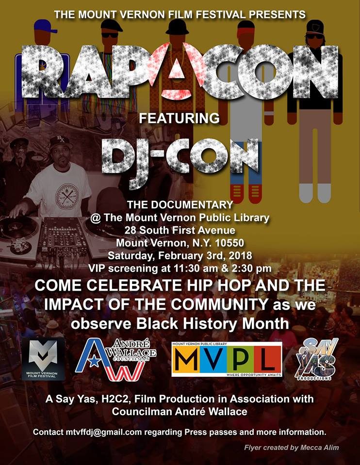 dj-con rapacon documentary flier