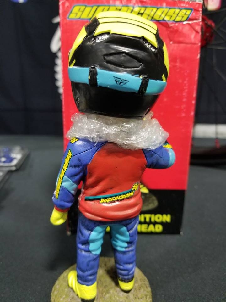 A Dean Bobble Head supercross