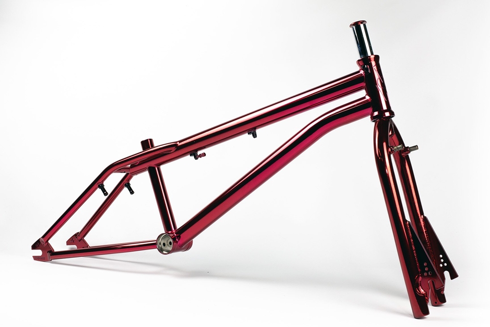 EF Former Pro frame Red Chrome