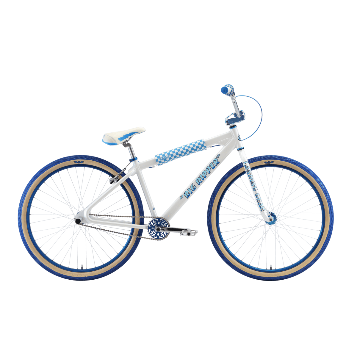 Blue and white se bike sale