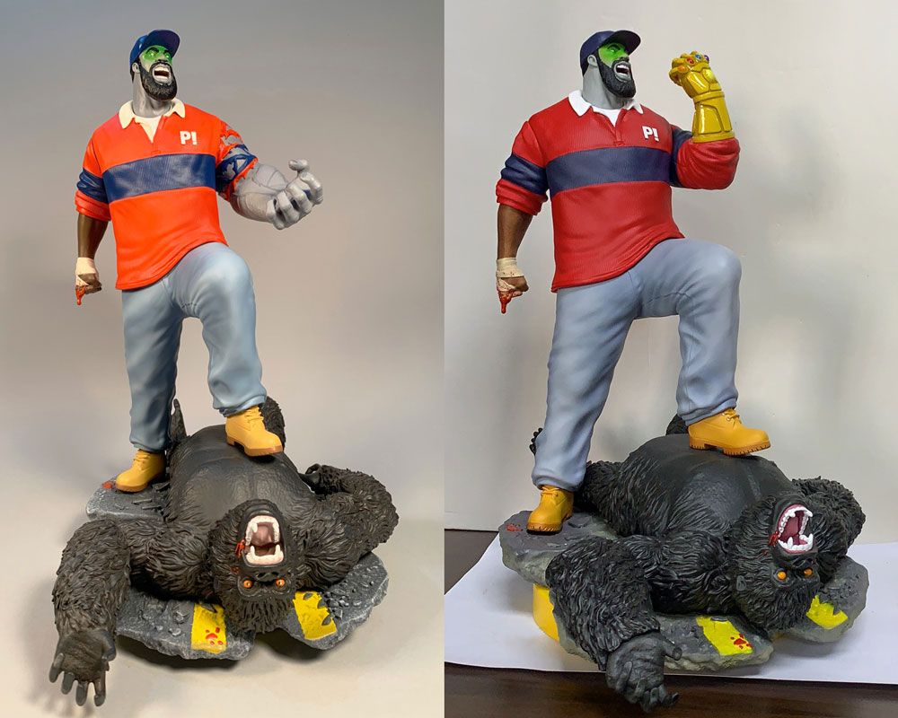 【HOT高品質】SEAN PRICE CONCRETE JUNGLE COLLECTIBLE STATUE FIGURE サイン付　13inch very limited 250 即完 RARE レア フィギュア RAP hiphop その他