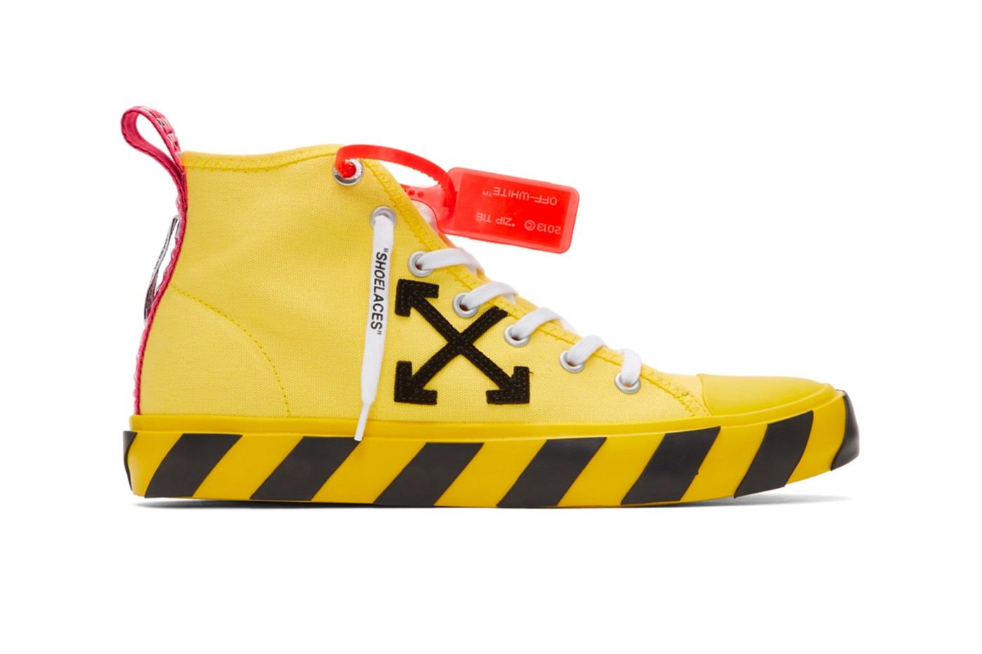 off white colorful sneakers