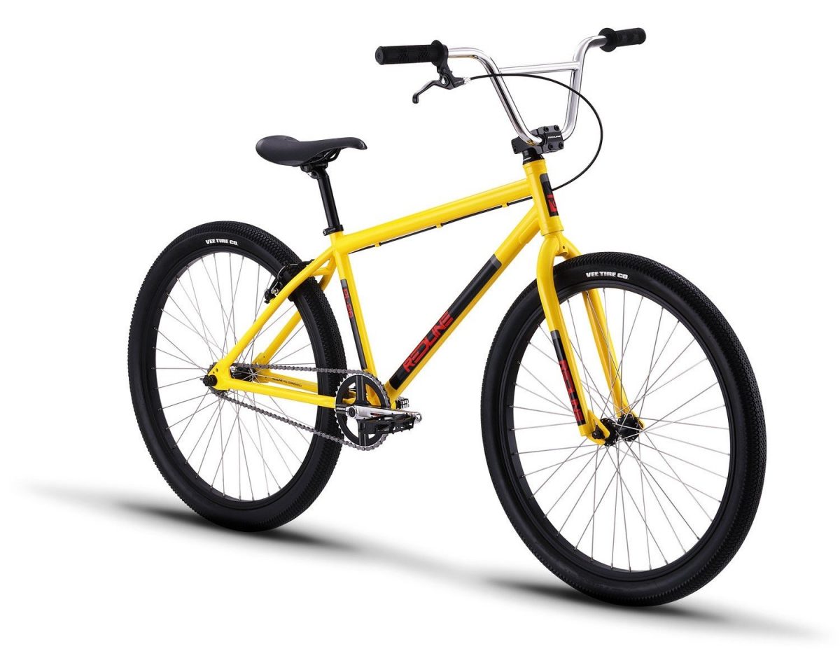 redline yellow bike