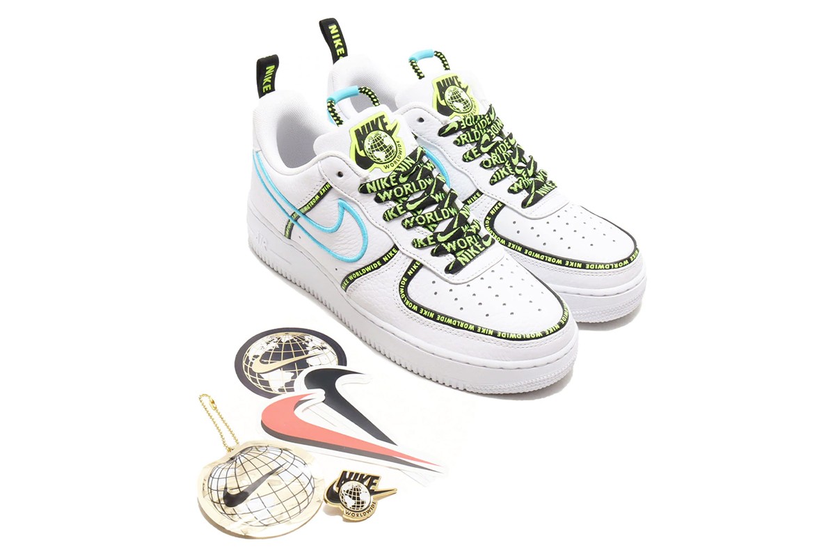 Nike Neon Air Force 1 Worldwide Pack Colorways
