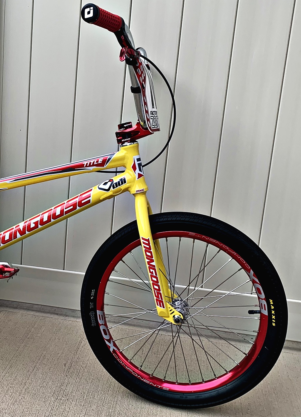 Yellow mongoose bmx online bike