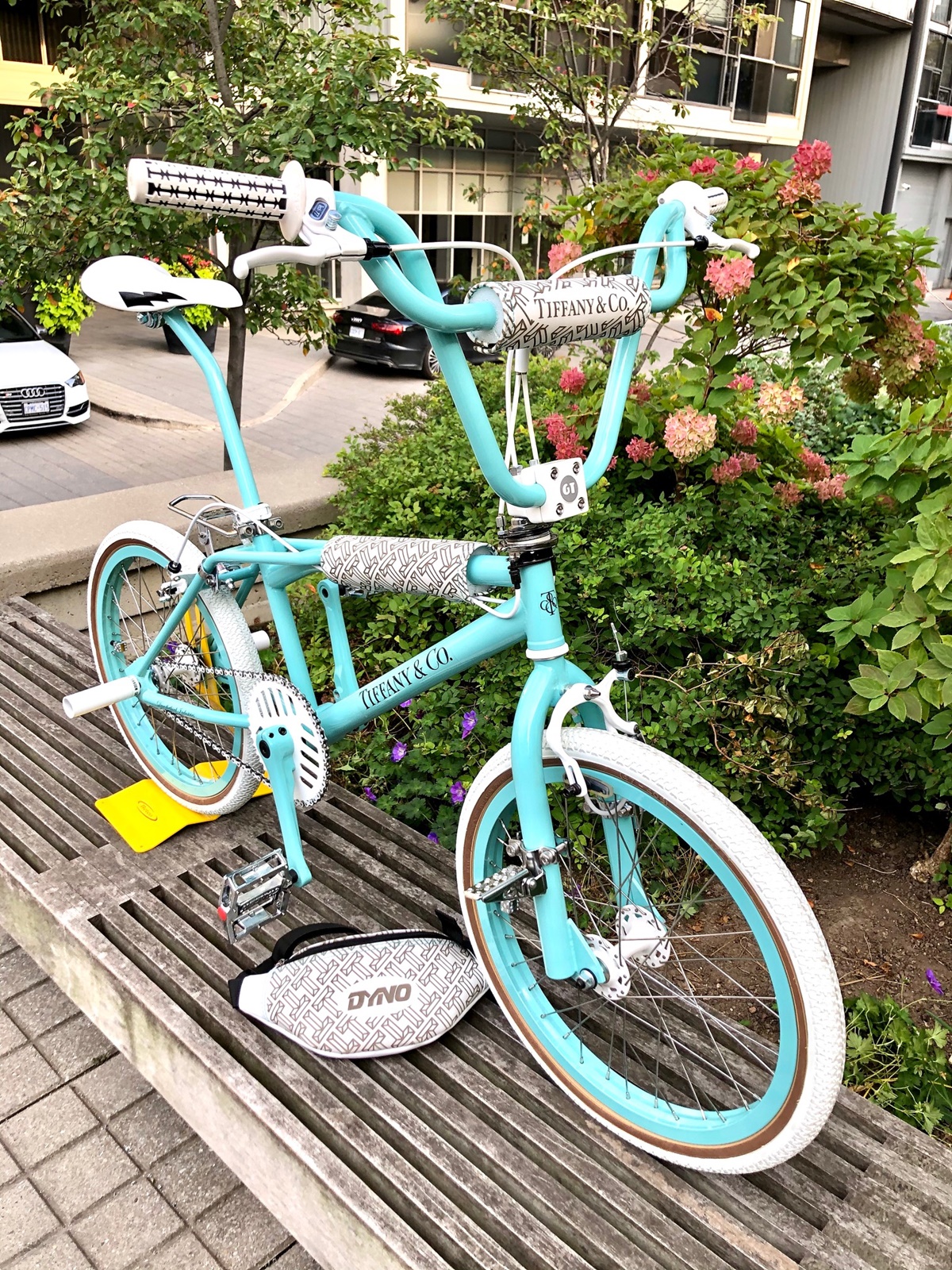 Tiffany clearance blue bicycle