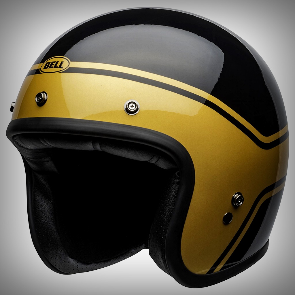 bell custom 500 helmet gold