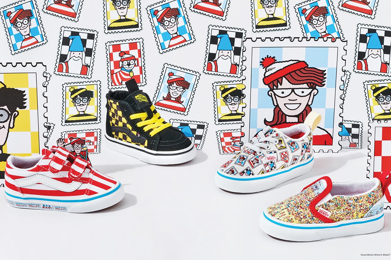 vans where's waldo collection