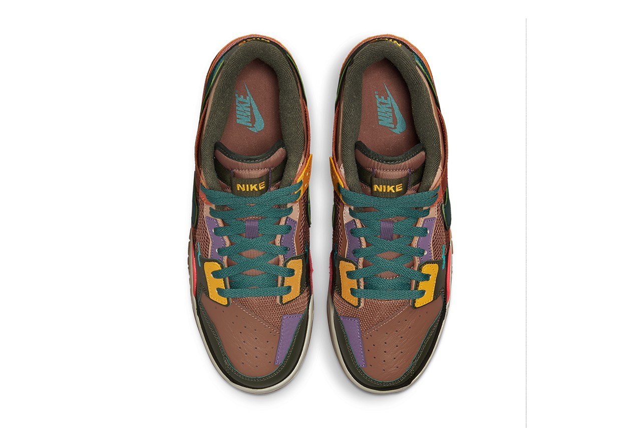 Archeo Brown nike dunk top