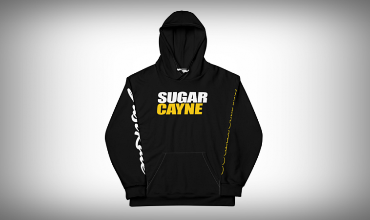 sugar cayne hoodie black