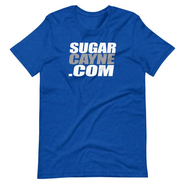 SugarCayne.com White Grey Logo Tee - Image 9