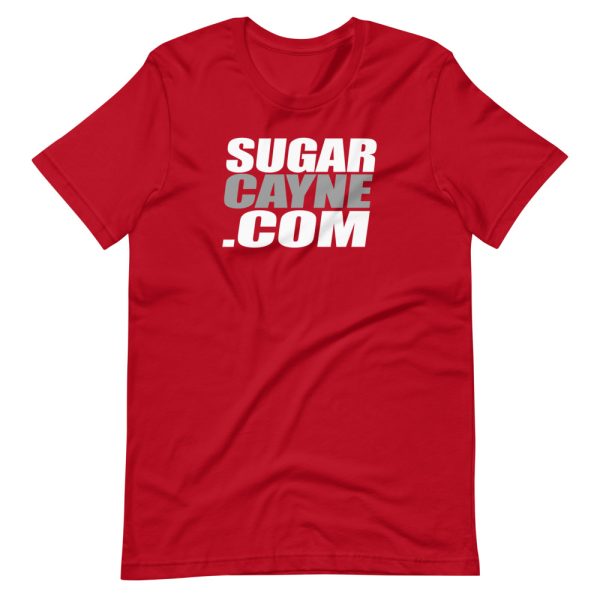 SugarCayne.com White Grey Logo Tee - Image 8