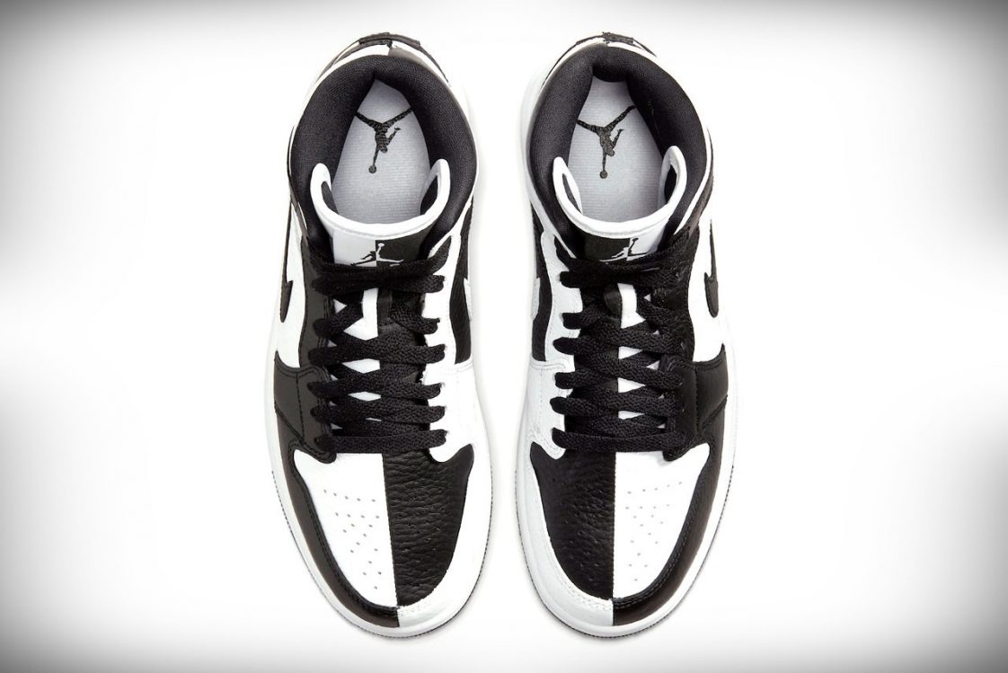 Air Jordan's Black x White Checkered - Invert - Mid Kicks