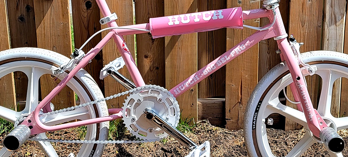 Pink 2024 hutch bmx