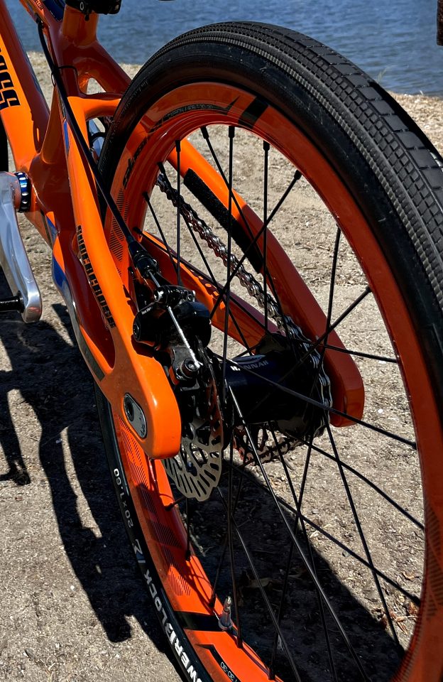 Bike Of The Day: Hannah's Supercross Vision F1 - Hi Vis Orange 