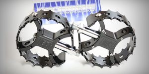 tech bmx pedals grey